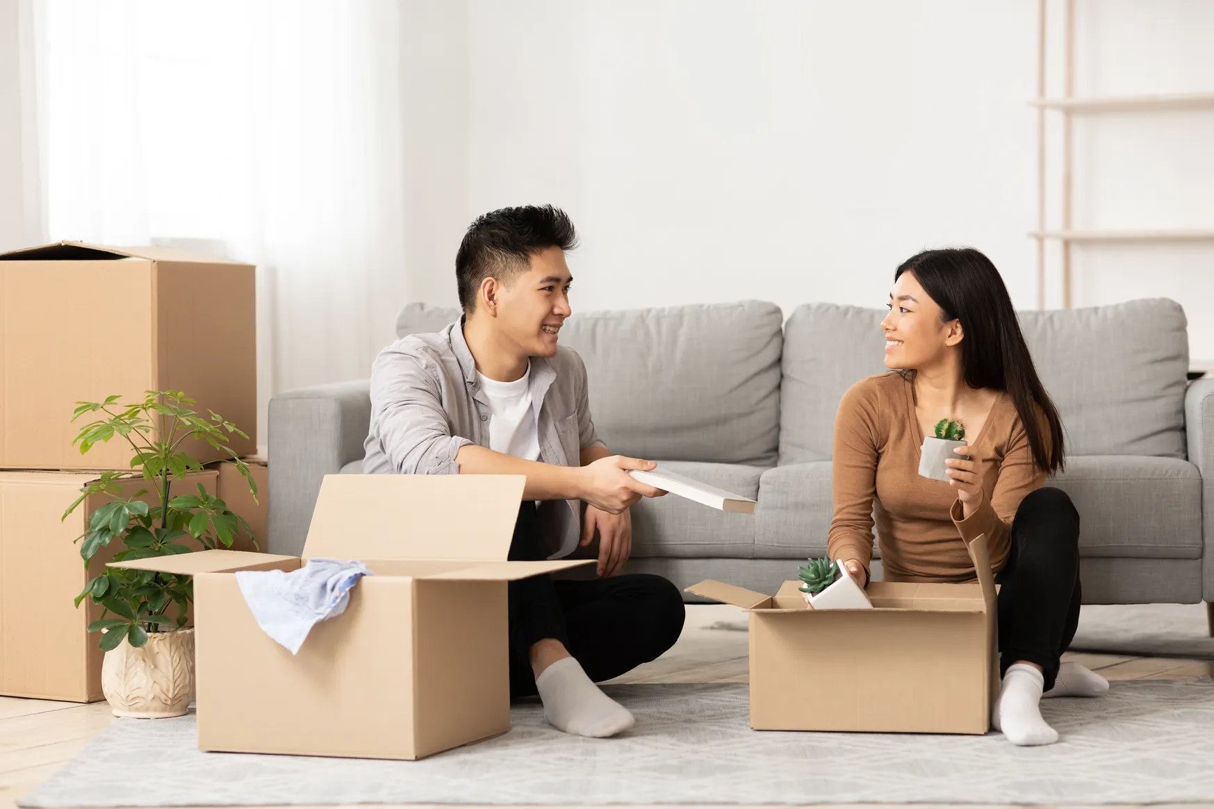 Family relocation support showing education, healthcare, and integration services