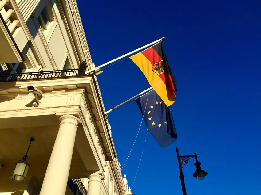 German visa application process showing embassy appointments and document requirements