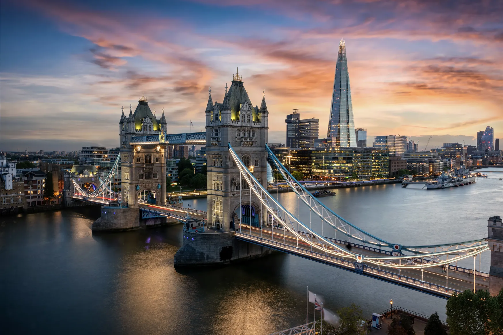 UK tech scene showing London's financial district and tech hubs across major cities